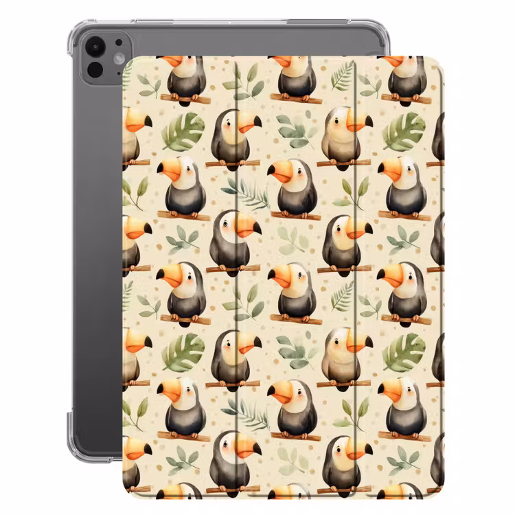 iPad-Hülle - Tukane - Exotisch - Farbenfroh — 1