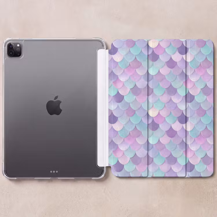 iPad-Hülle - Verträumt - Meerjungfrau - Pastell — 6
