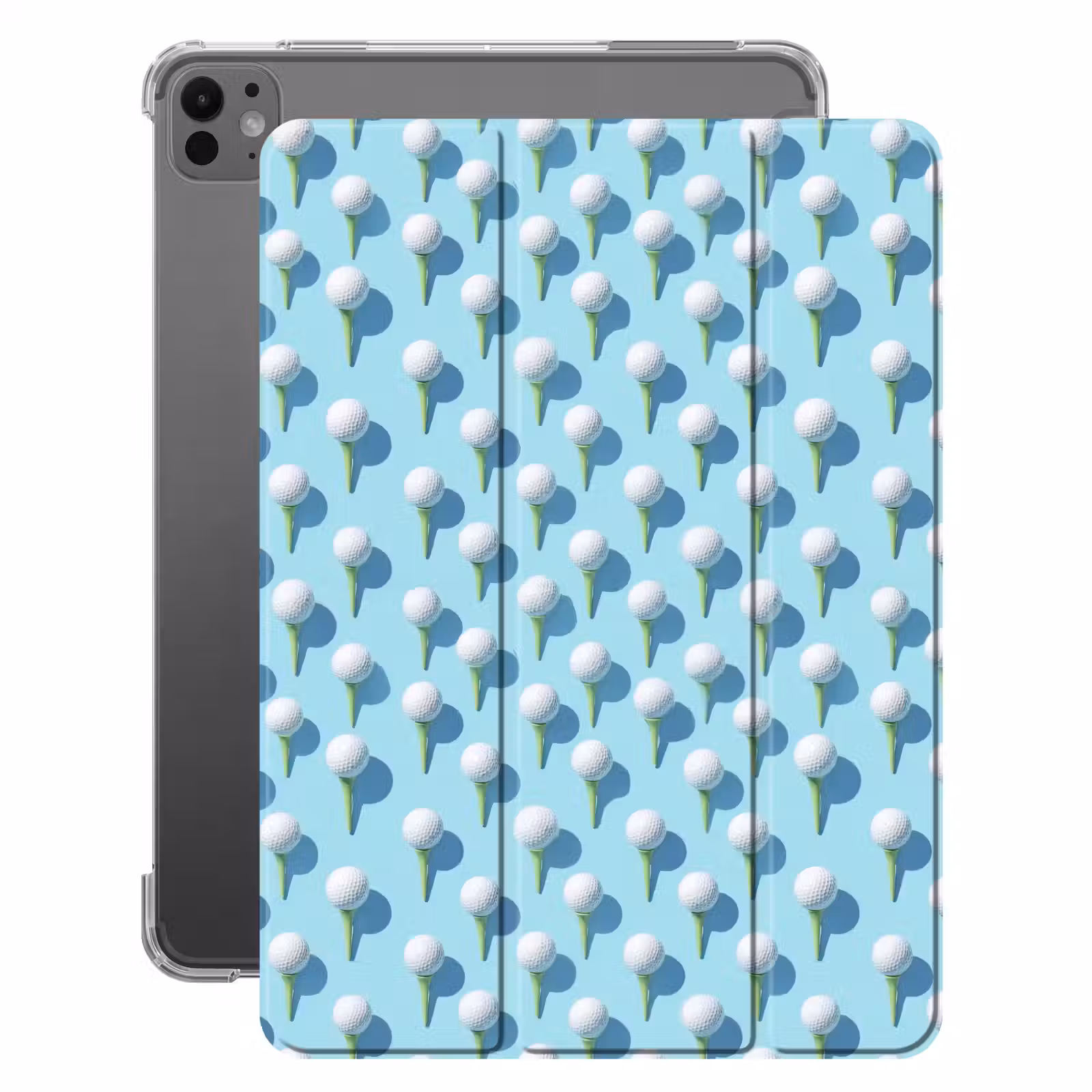iPad-Hülle - Golf - Bälle - Blau — 1