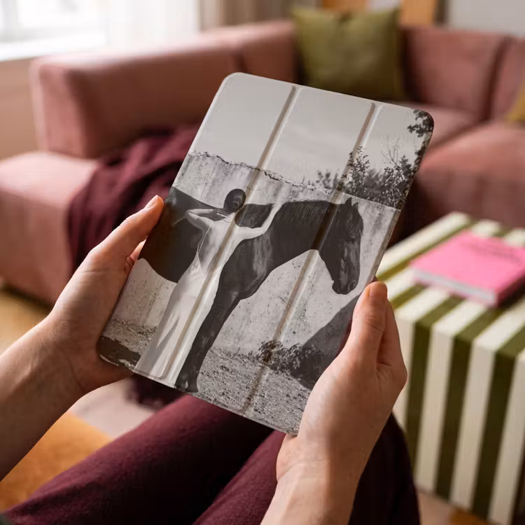 iPad-Hülle - Frau - Pferd - Künstlerisch — 4
