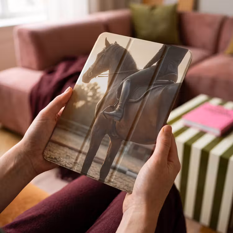 iPad-Hülle - Harmonie - Reiter - Sonne — 4