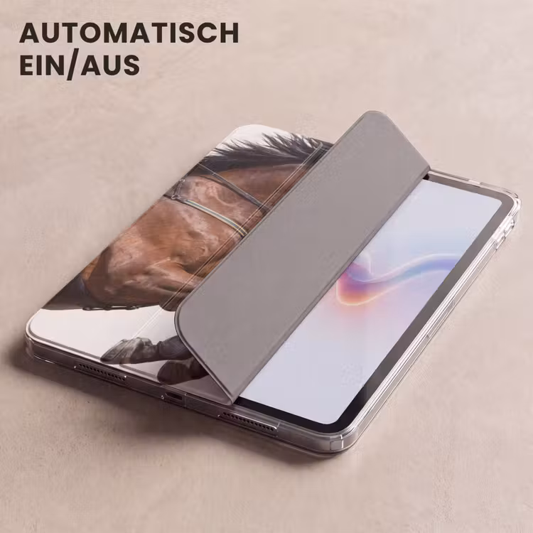 iPad-Hülle - Pferd - Springen - Modern — 5
