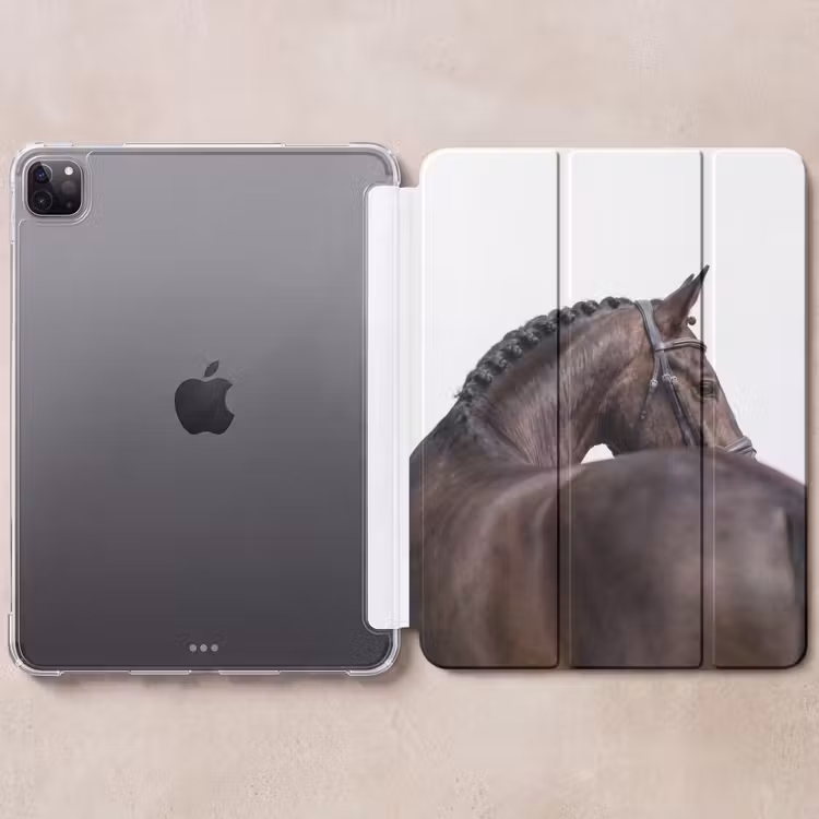 iPad-Hülle - Porträt - Pferd - Elegant — 6