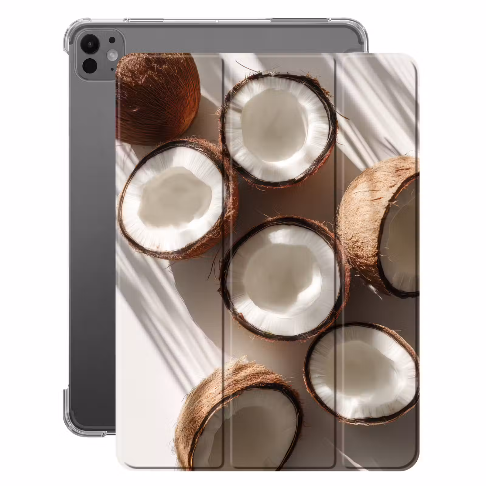 iPad-Hülle - Kokosnüsse - Braun - Farbton — 1