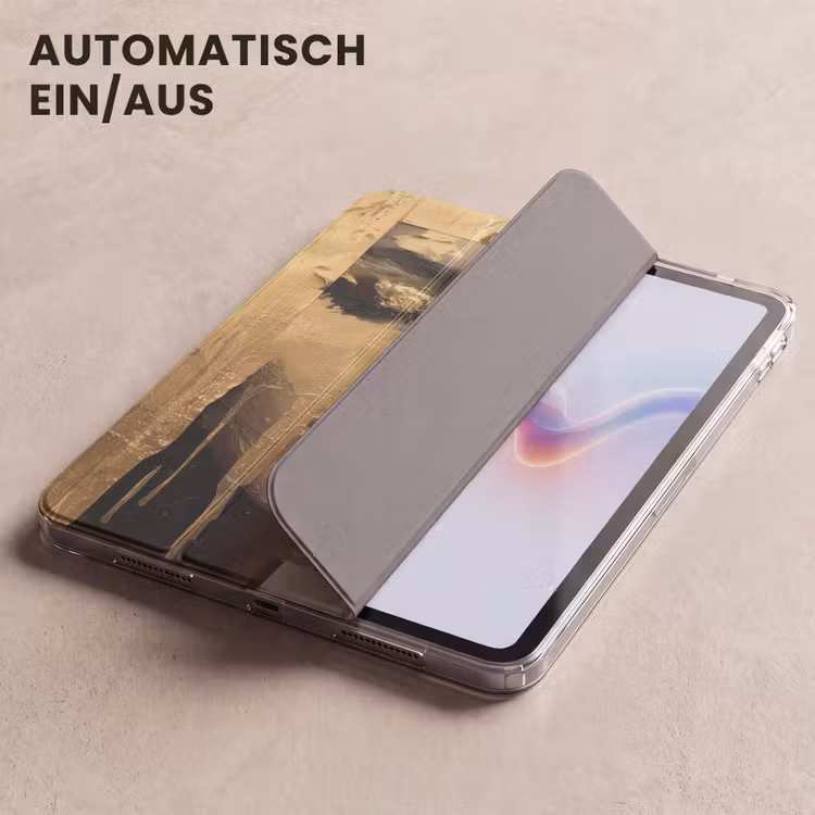 iPad-Hülle - Abstrakt - Gold - Gesicht - Lippen — 5