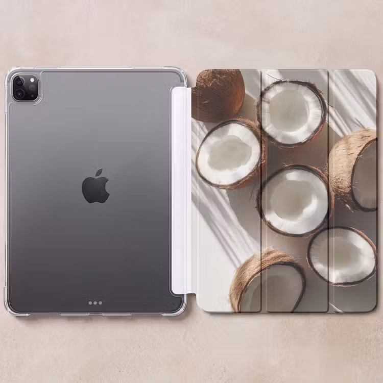 iPad-Hülle - Kokosnüsse - Braun - Farbton — 6