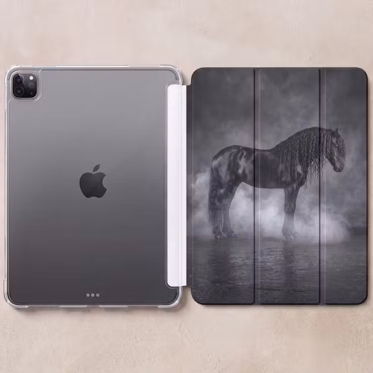 iPad-Hülle - Pferd - Magie - Schwarz — 6