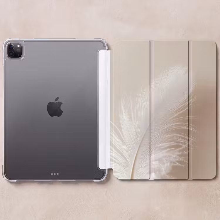 iPad-Hülle - Feder - Minimalistisch - Rosa — 6