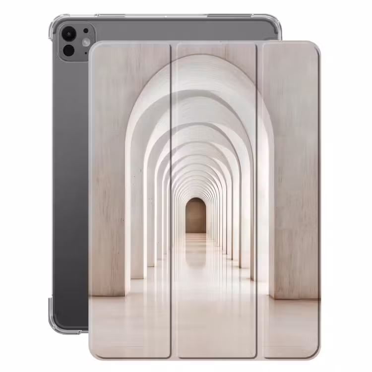 iPad-Hülle - Flur - Bögen - Symmetrisch - Modern — 1