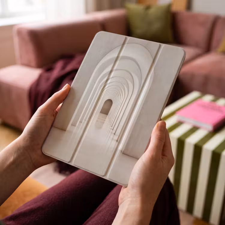 iPad-Hülle - Flur - Bögen - Symmetrisch - Modern — 4