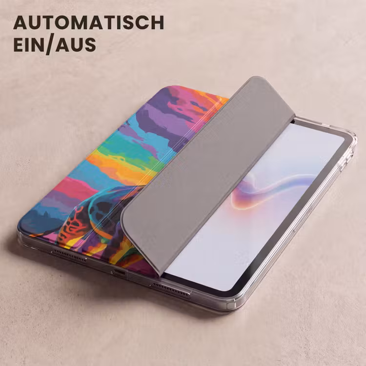 iPad-Hülle - Giraffe - Savanne - Luft - farbig — 5