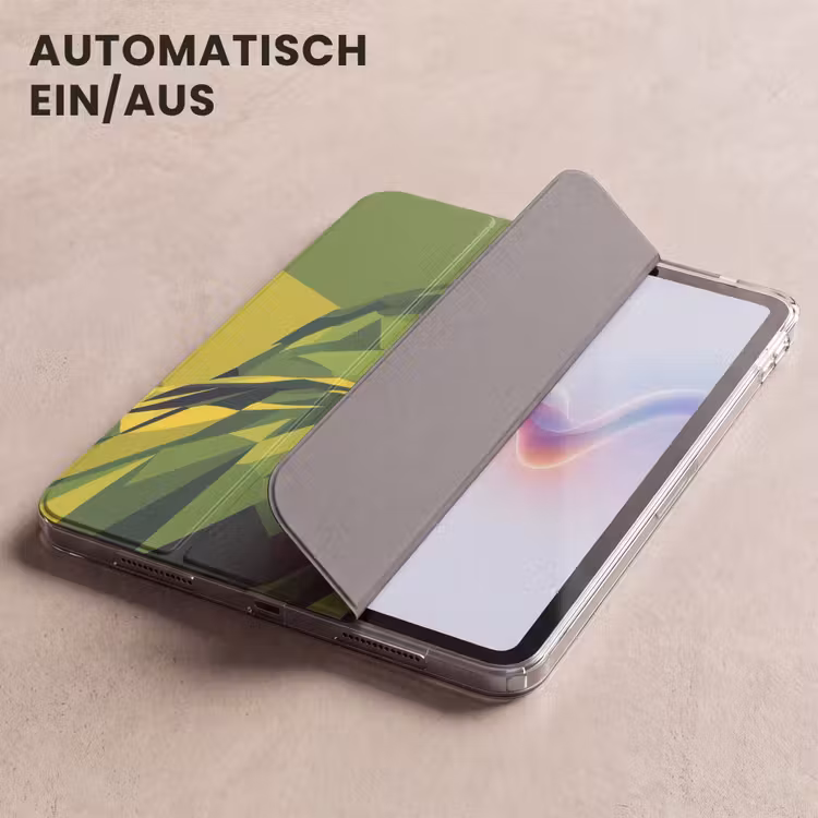 iPad-Hülle - Papagei - Grün - Schnabel - Abstrakt — 5