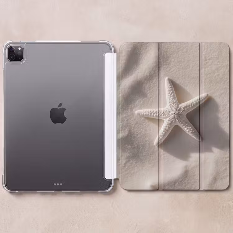 iPad-Hülle - Strand - Seestern - Sand - Beige — 6