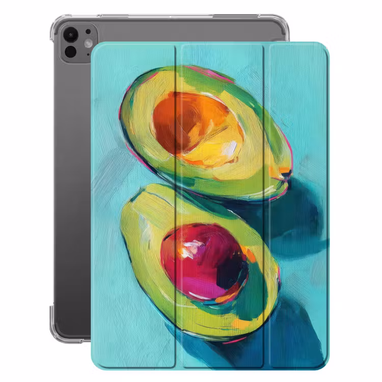 iPad-Hülle - Avocado - Grün - Saatgut - Schatten — 1