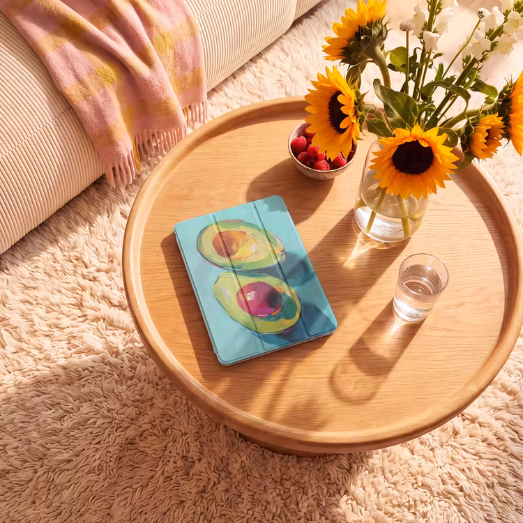 iPad-Hülle - Avocado - Grün - Saatgut - Schatten — 2