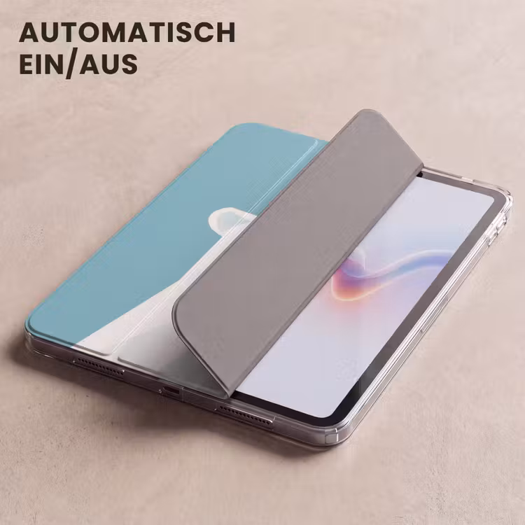 iPad-Hülle - Eisbär - Hellblau - Minimalistisch — 5