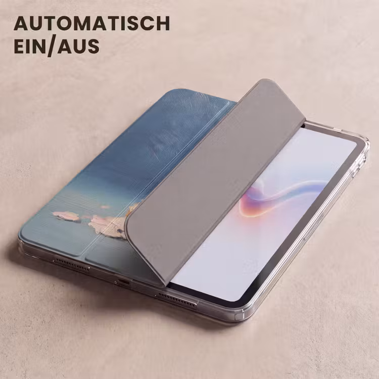 iPad-Hülle - Eiswaffel - Kugeln - Schmelzen - Rosa — 5