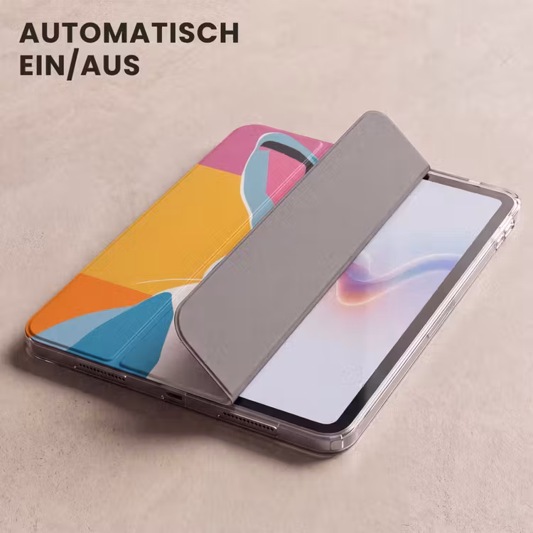iPad-Hülle - Hase - Farbtaschen - Ohren - Rosa — 5