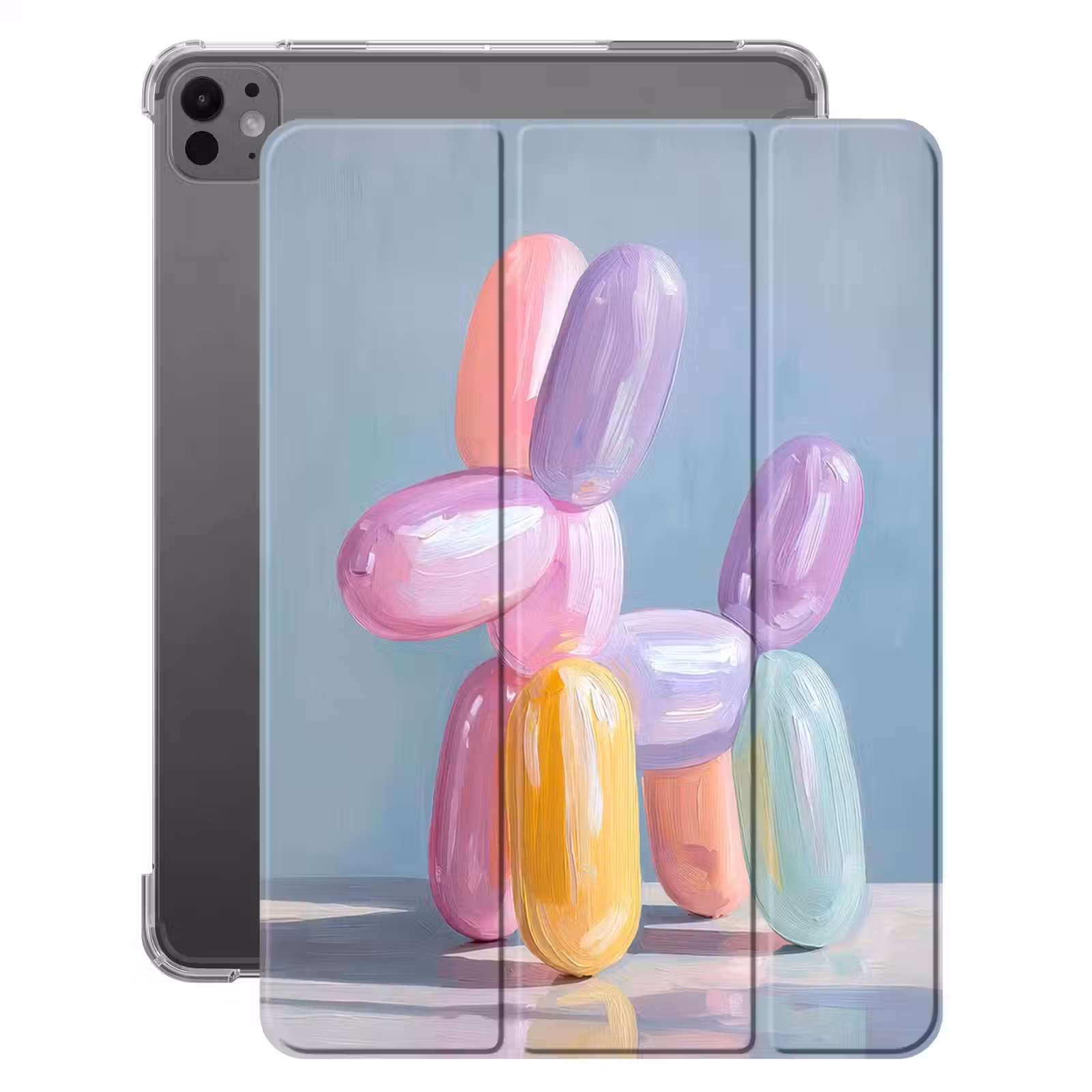 iPad-Hülle - Tier - Ballon - Pastelltöne - Glänzend — 1