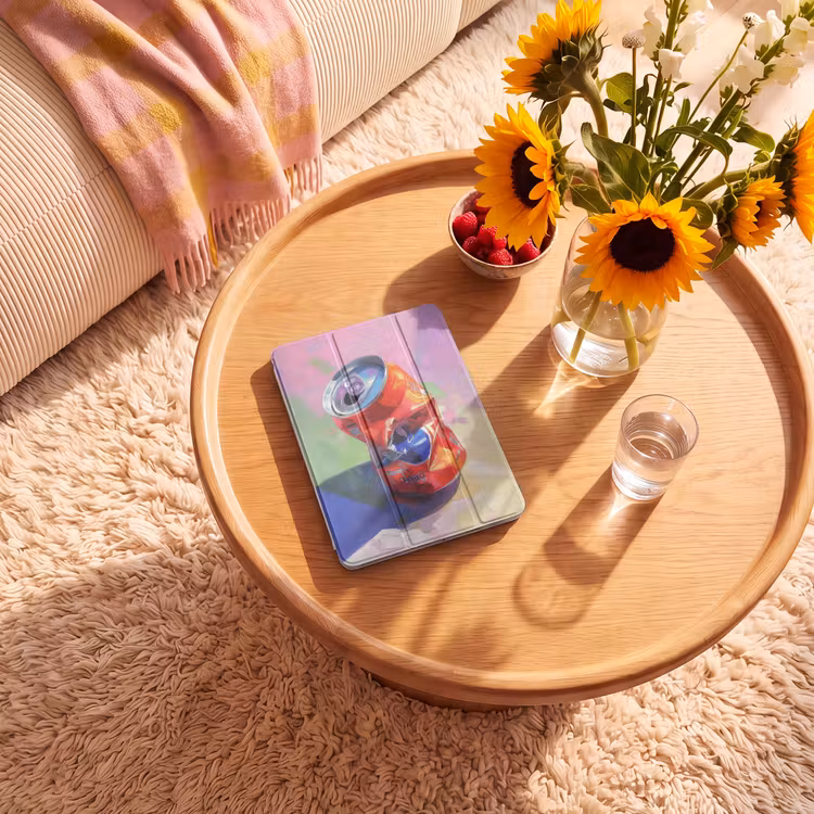 iPad-Hülle - Erfrischungsgetränk - Dose - Lila — 2