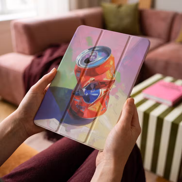 iPad-Hülle - Erfrischungsgetränk - Dose - Lila — 4