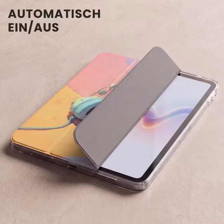 iPad-Hülle - Kopfhörer - Mintgrün - Draht — 5