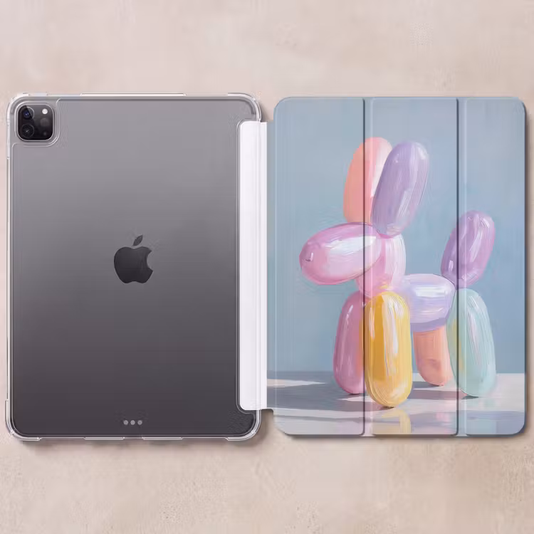 iPad-Hülle - Tier - Ballon - Pastelltöne - Glänzend — 6