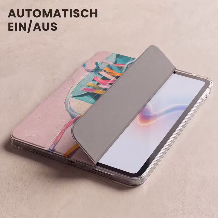 iPad-Hülle - Turnschuhe - Schnürsenkel - Bunt - Farbton — 5