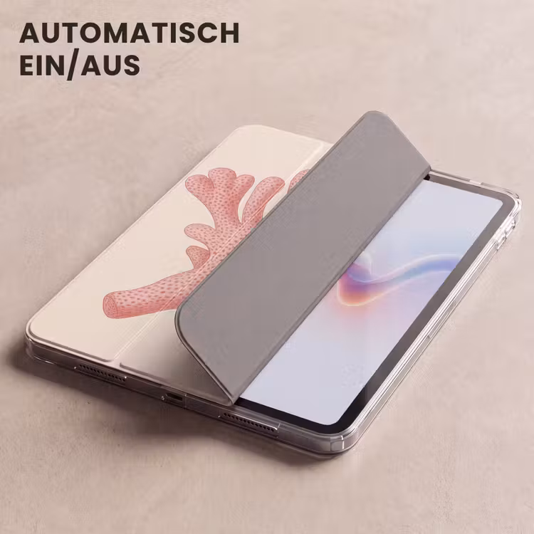 iPad-Hülle - Koralle - Tupfen - Rosa — 5