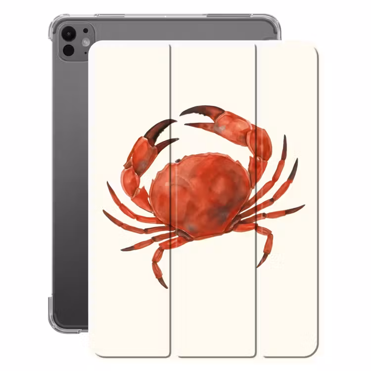 iPad-Hülle - Krabbe - leuchtend rot - Beine — 1