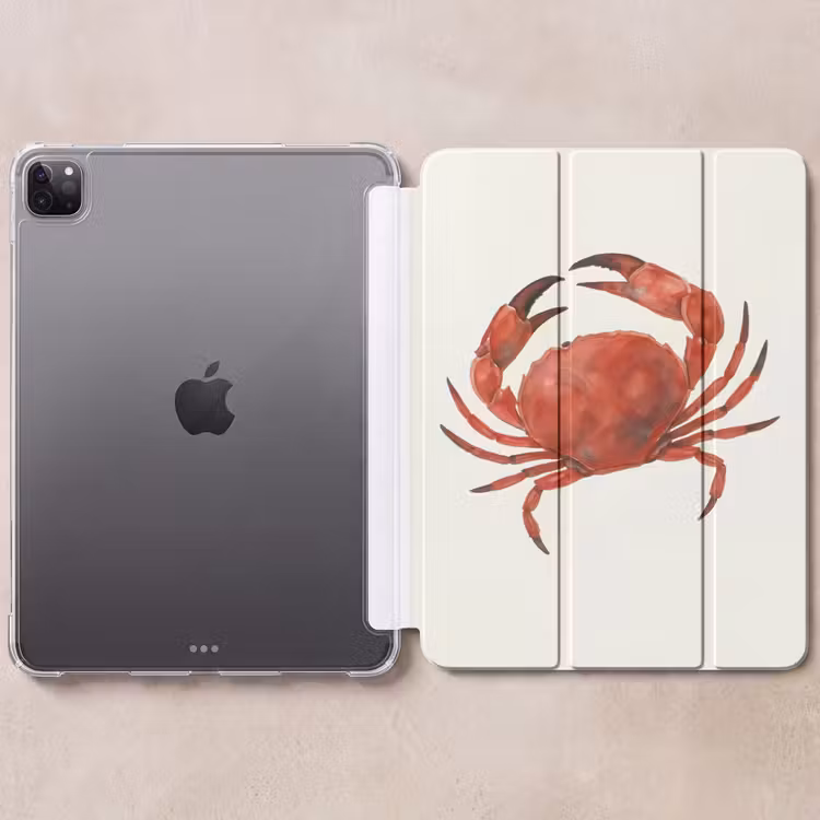 iPad-Hülle - Krabbe - leuchtend rot - Beine — 6