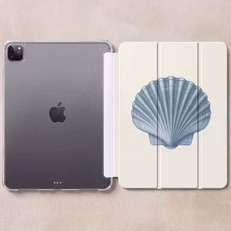 iPad-Hülle - Rippung - Blau - Schale — 6