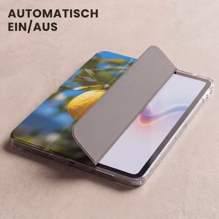 iPad-Hülle - Zitronen - Blätter - Blauer Himmel — 5