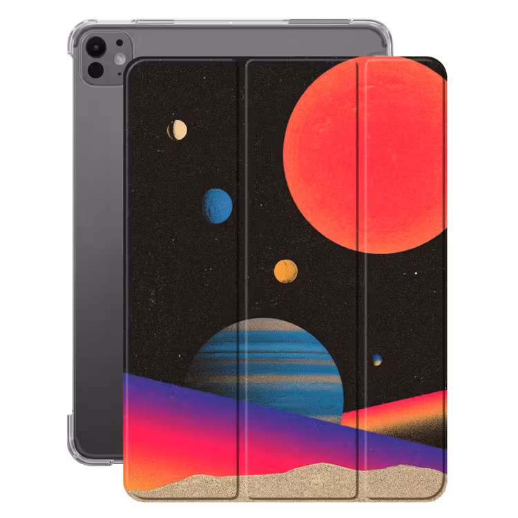 iPad-Hülle - Himmel - Planeten - Leuchtend bunt — 1