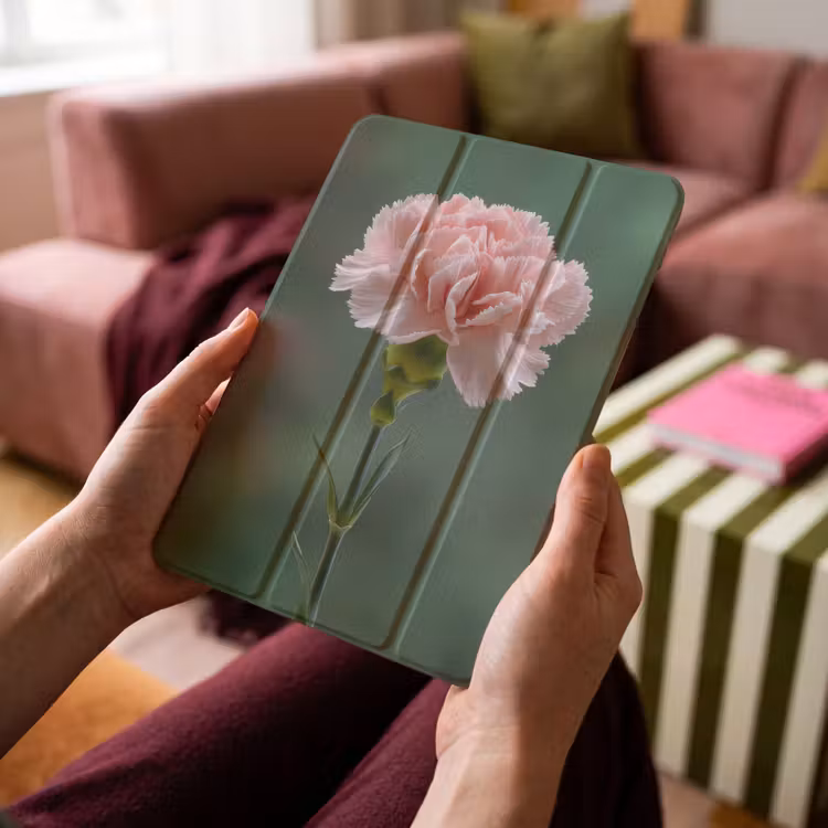 iPad-Hülle - Nelke - Rosa - Blütenblätter — 4