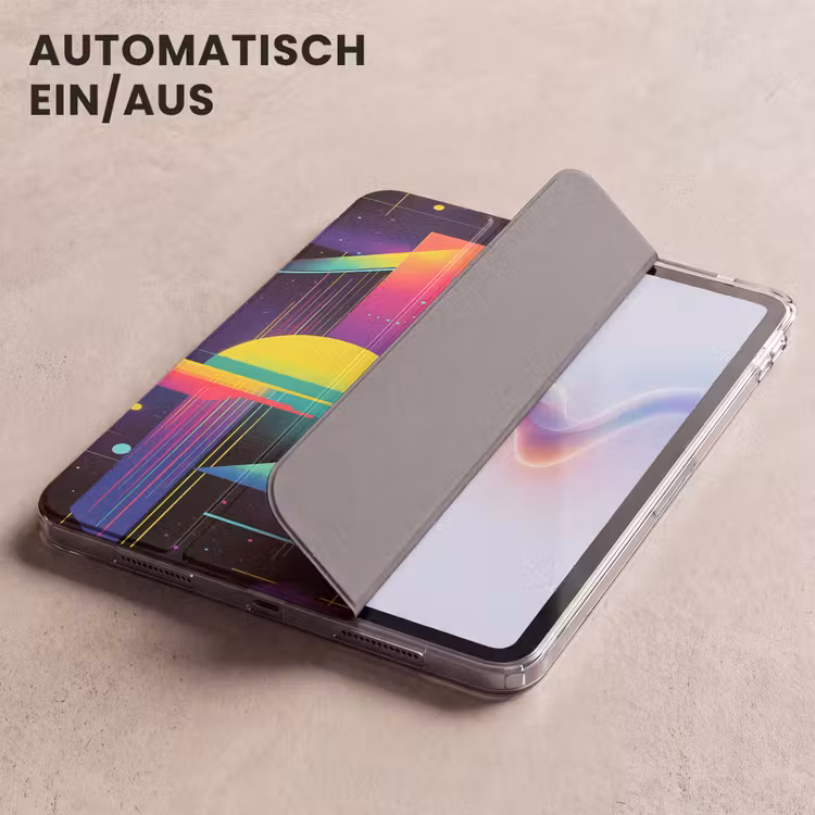 iPad-Hülle - Abstrakt - Formen - Bunt - Linien — 5