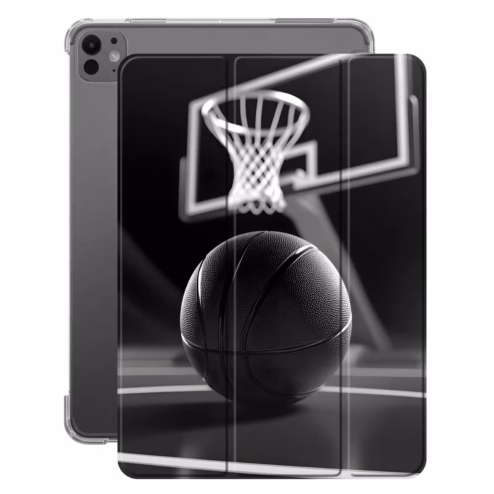 iPad-Hülle - Basketball - Basketballplatz - Linien — 1