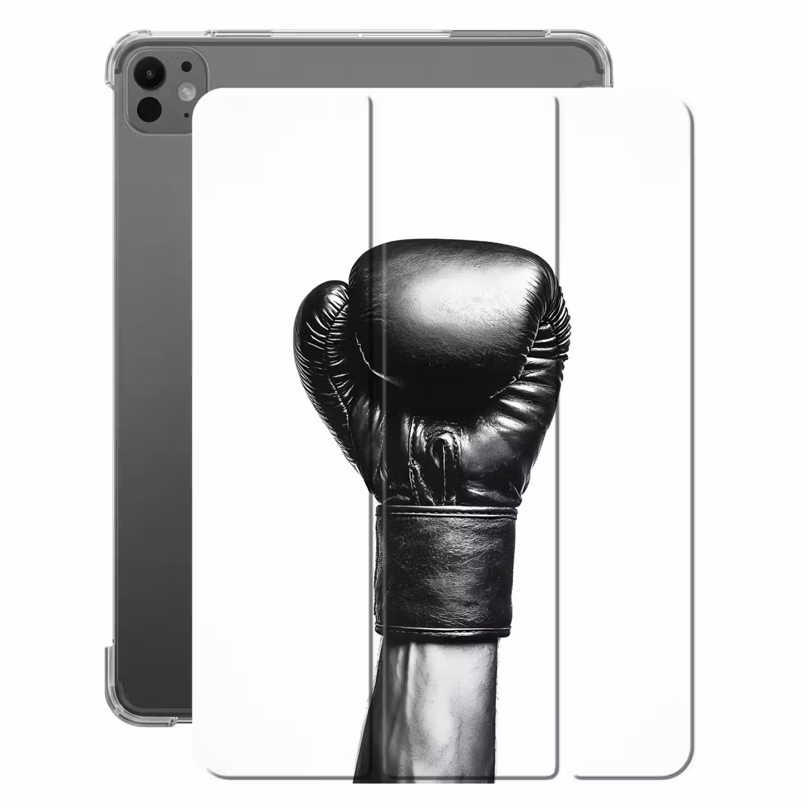 iPad-Hülle - Boxhandschuh - Schwarz - Hand — 1