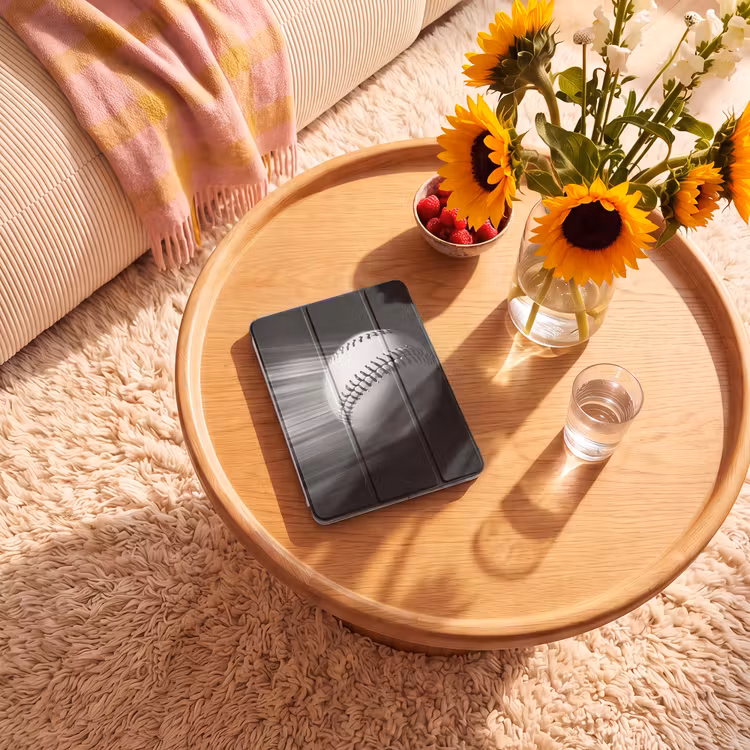 iPad-Hülle - Baseball - Weiß - Fliegen — 2