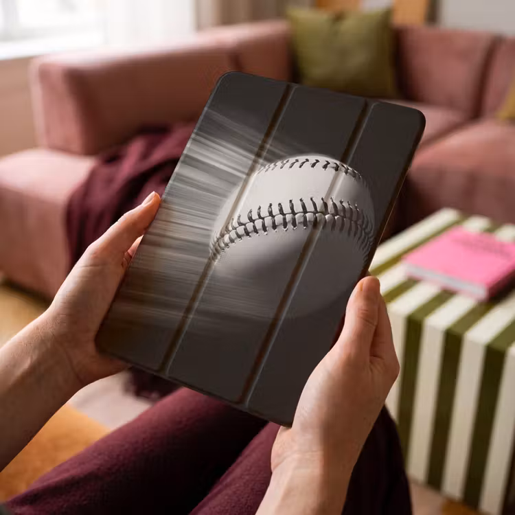 iPad-Hülle - Baseball - Weiß - Fliegen — 4