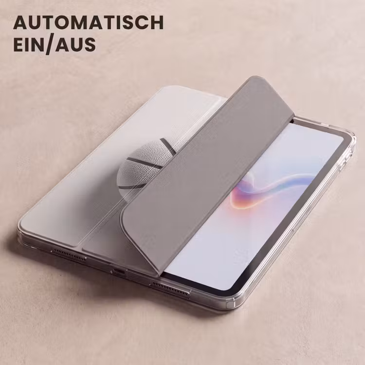 iPad-Hülle - Basketball - Weiß - Schatten - Linien — 5
