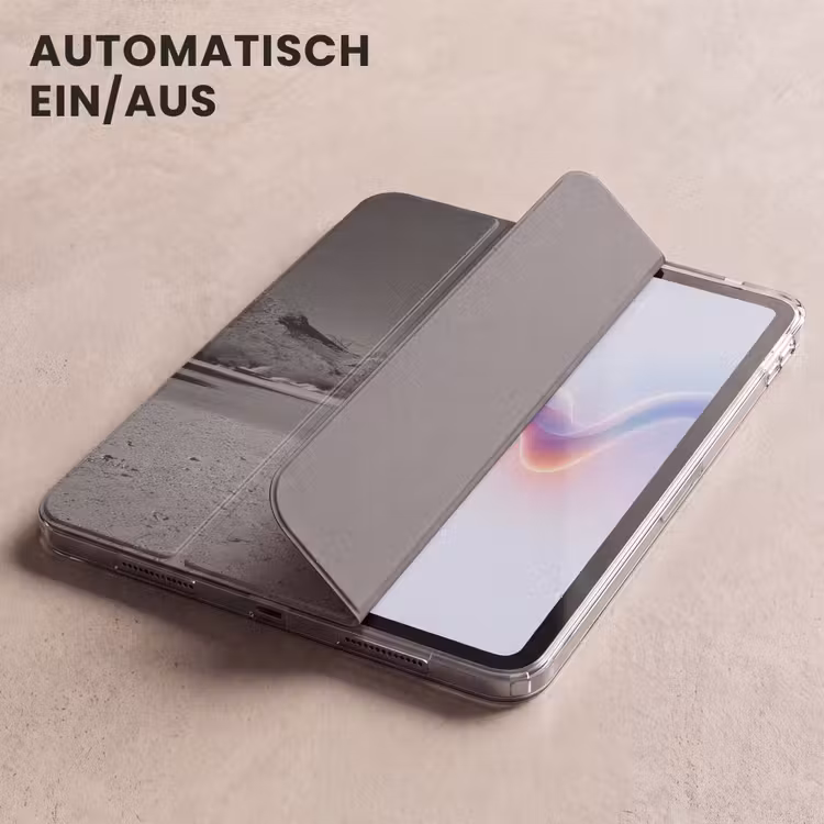 iPad-Hülle - Basketballstange - Landschaft - Sand - Weiß — 5