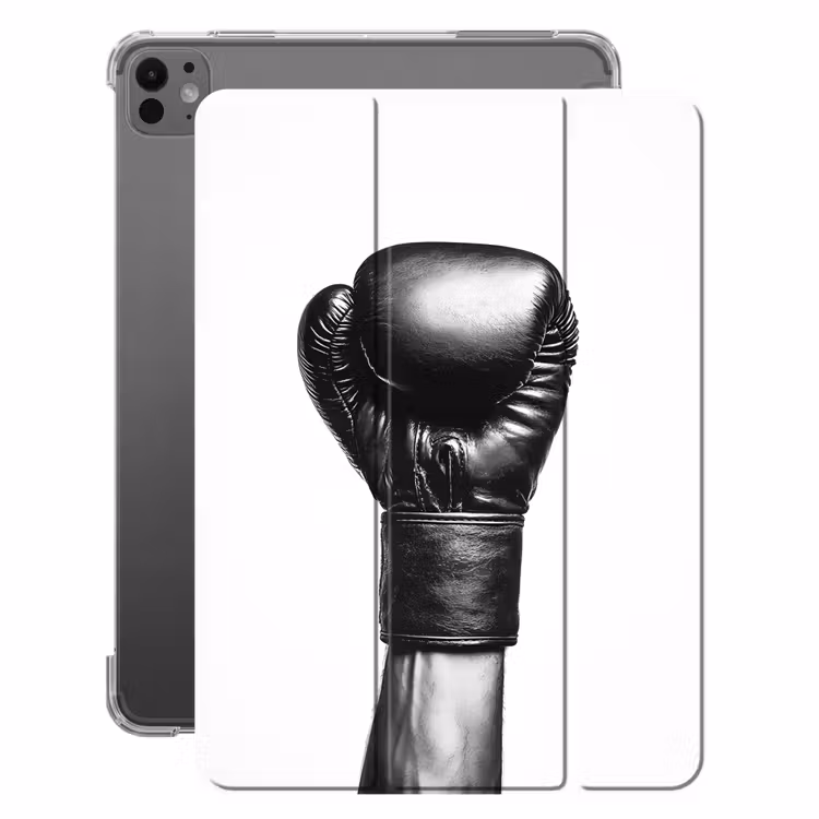 iPad-Hülle - Boxhandschuh - Schwarz - Hand — 1