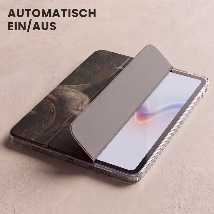 iPad-Hülle - Eisbär - Hut - Brille - Stuhl — 5