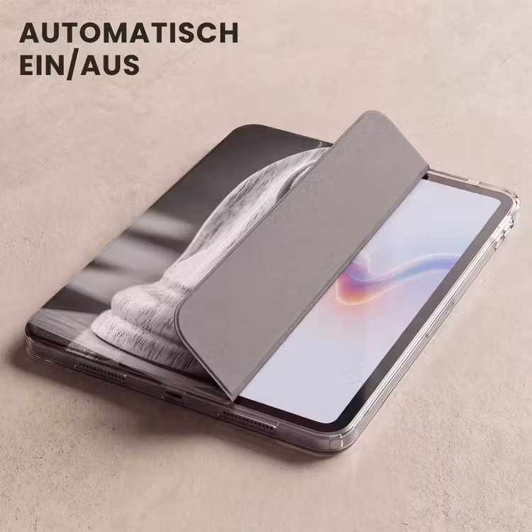 iPad-Hülle - Pferd - Holz - Schautafel - Schwarz — 5