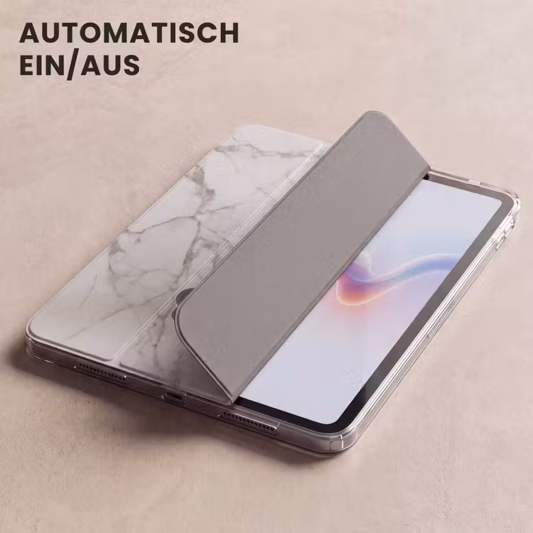 iPad-Hülle - Schachfigur - Läufer - Schwarz - Marmor — 5