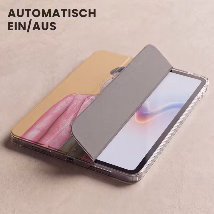 iPad-Hülle - Panda - Anzug - Sonnenbrille - Blau — 5