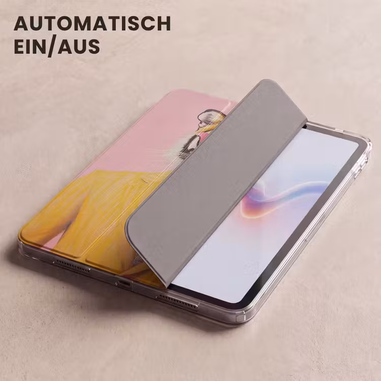 iPad-Hülle - Tiger - Brille - Gelb - Jacke — 5