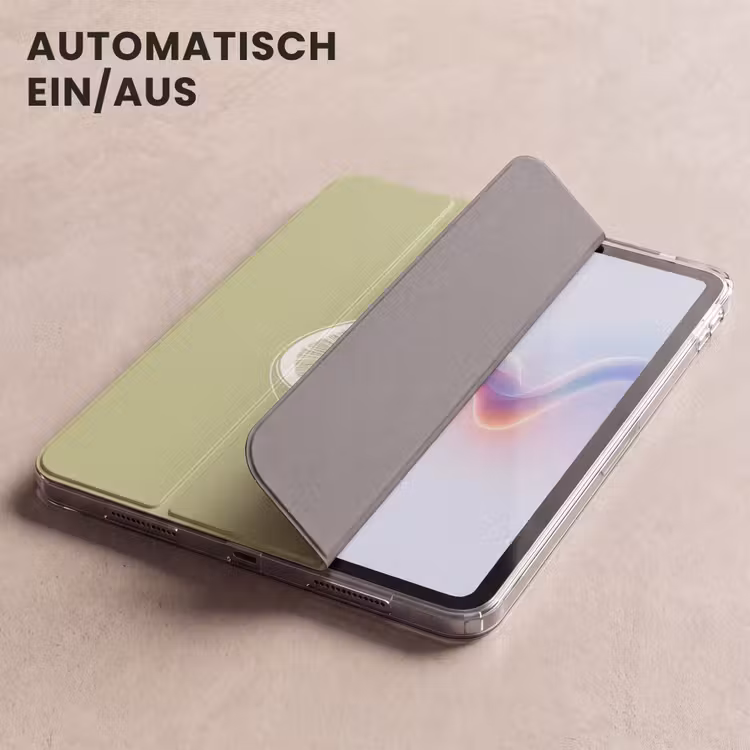 iPad-Hülle - Kiwi - Strichzeichnung - Minimalistisch - Grün — 5