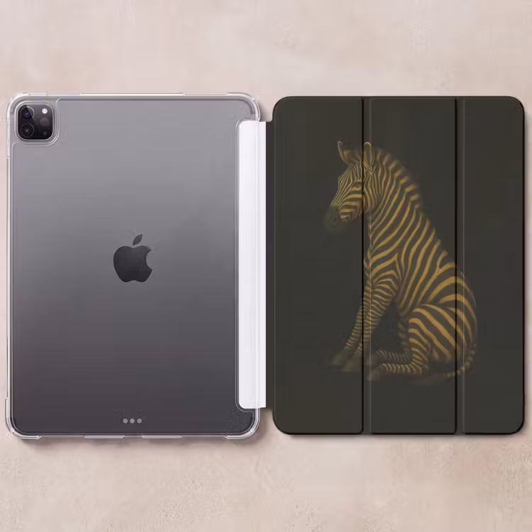 iPad-Hülle - Zebra - Streifen - Gold — 6